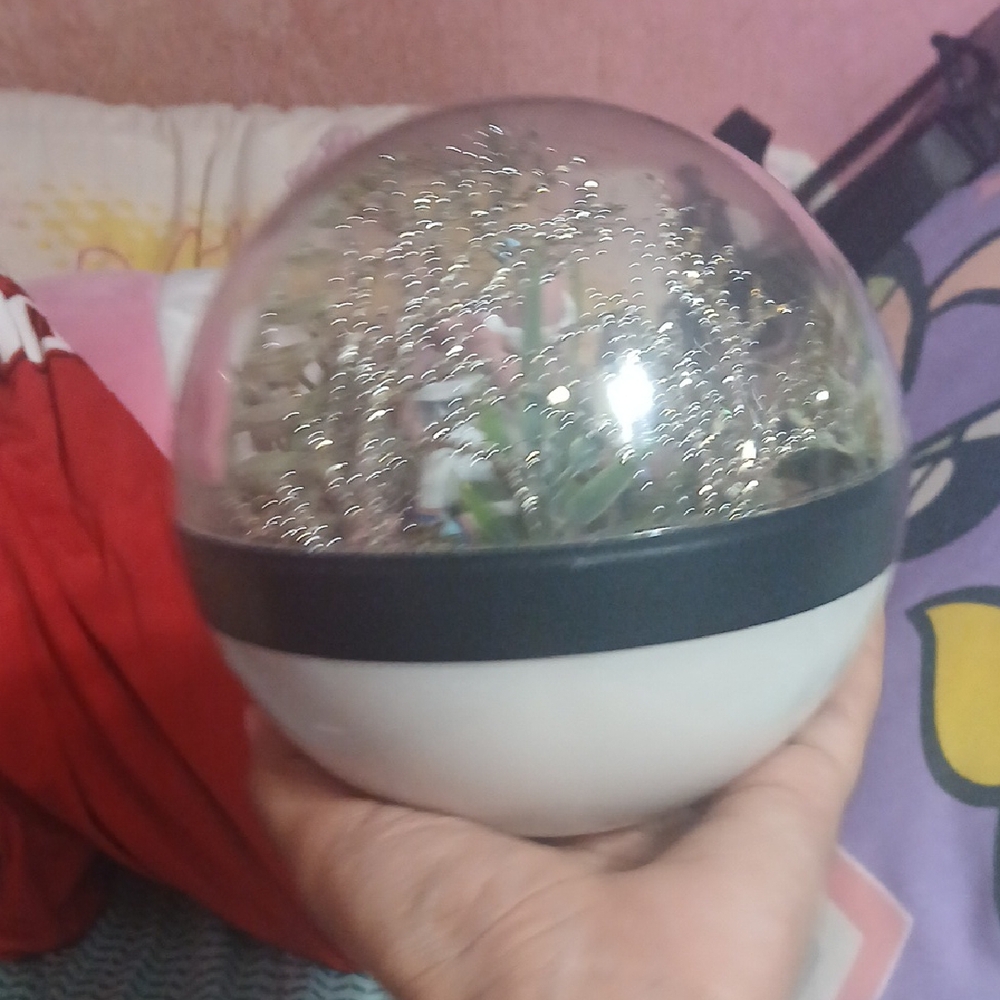Pokemon Sylveon Pokeball Terrarium - White, Black, Pink, Blue - Picture 3 of 5